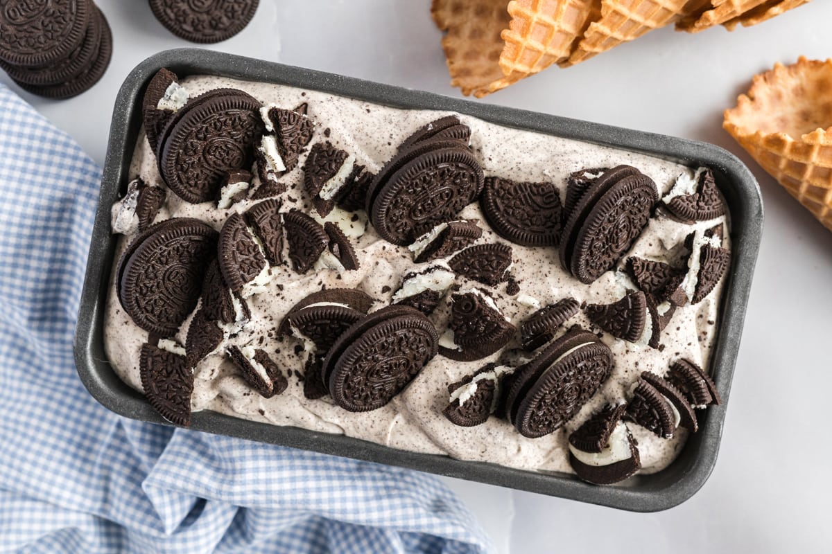 Ingredient No-Churn Oreo Ice Cream: Quick & Easy Recipe